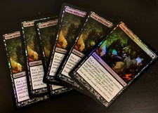 4x FOIL Grim Affliction MTG NPH Magic No063 English NM/Unplay common C card X4