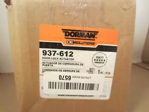 Door Lock Actuator Motor Rear Left Dorman 937-612 fits 08-11 Ford Focus - Picture 1 of 4