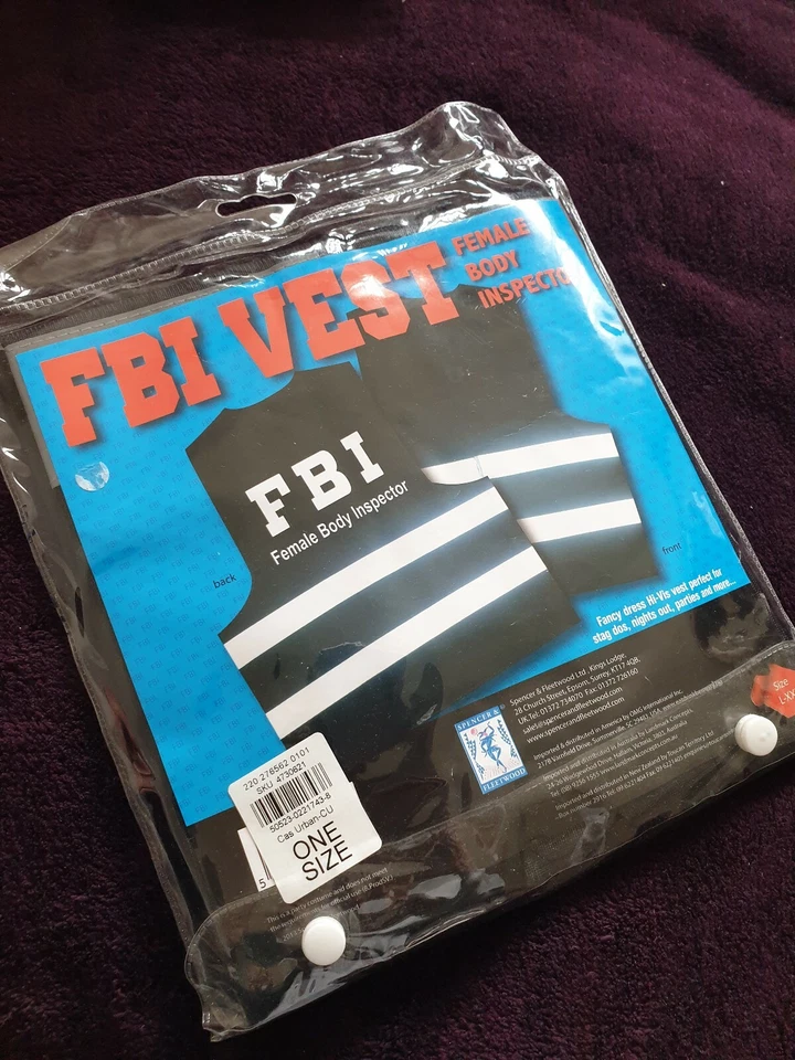 CHALECO DEL FBI Foto 1 de 1