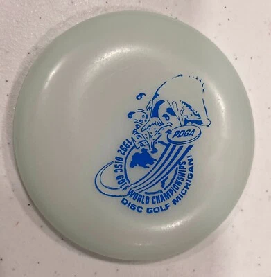 (Blue Glow) 1992 Мичиган новый мини коллекционный диск-гольф Innova Ontario #742 - Изображение 1 из 4