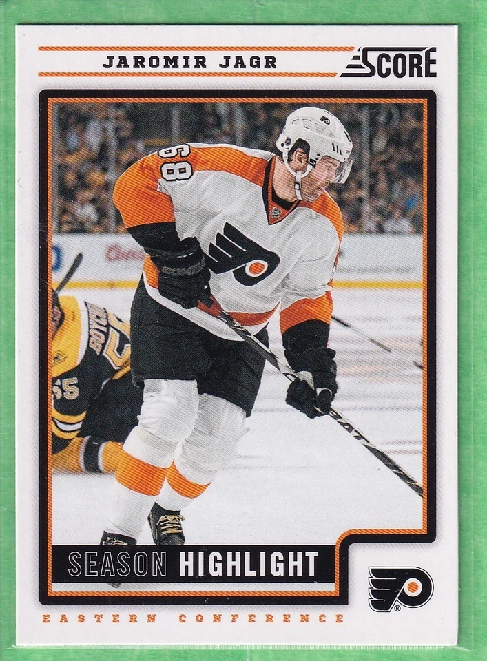 2012-13 Score #19 Jaromir Jagr Philadelphia Flyers Season Highlight - Image 1 of 2