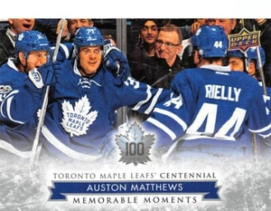 2017-18 Toronto Maple Leafs Centennial #200 Auston Matthews MM - Picture 1 of 2