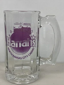 Taza de vaso de cerveza coleccionable de Harrah's North Kansas City casino recuerdo de Missouri - Imagen 1 de 6