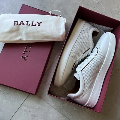 Bally Nuevas Zapatillas Deportivas Perforadas Zapatos 8 Baxley Foto 1 de 4