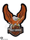 Veste neuve Harley-Davidson Upwinged Eagle Bar & Shield logo 10 pouces patch arrière