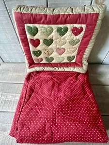 Manta acolchada hecha a mano bolsillo viaje pliega en almohada - Imagen 1 de 5