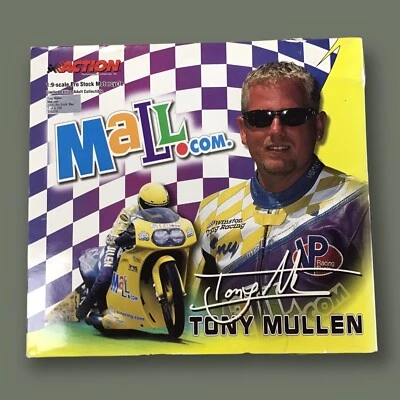 Action Racing Tony Mullen Mall Com 2000 Suzuki Pro Stock Motorcycle 1:9 Die-cast - Image 1 of 4