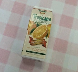 Muñeca Barbie Tropicana Años 90 De Colección Jugo Naranja Comida Miniatura - Imagen 1 de 8