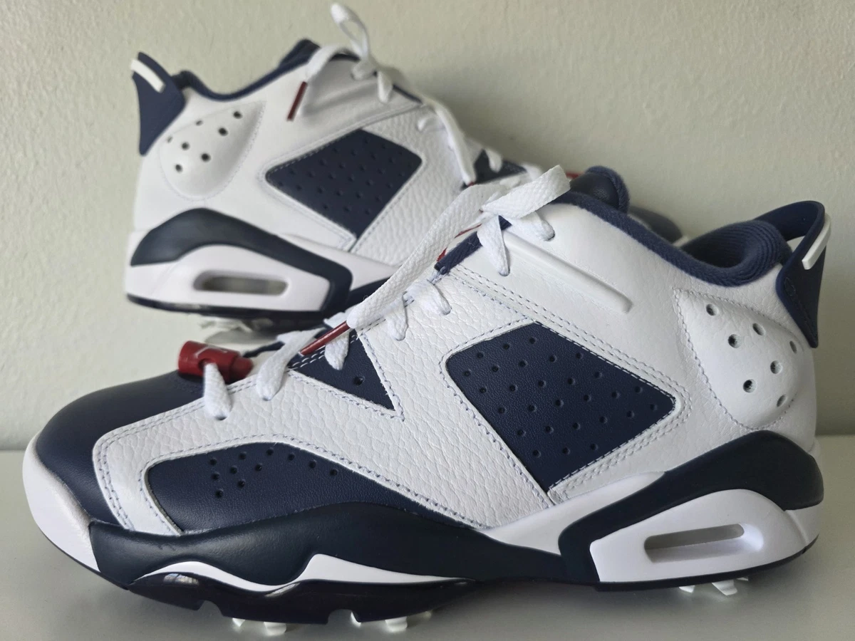 Jordan 6 Retro Golf Low Olympic for Sale | Authenticity Guaranteed