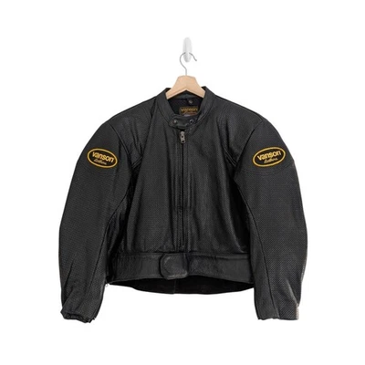 Women's Vanson Leather Jacket MK2 proPERF CSRV Sportrider Perforated Size 18 XXL - Image 1 of 4