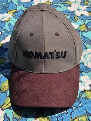 Sombrero de gamuza Komatsu Bill bonito camionero granjero Foto 1 de 4