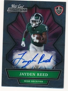 JAYDEN REED 2021 WILD CARD ALLUMINATION #ANBC-A AUTO AUTOGRAPH MINT - Picture 1 of 2
