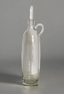 "Jarra de vidrio transparente delgada de colección 11"" de alto" - Imagen 1 de 8