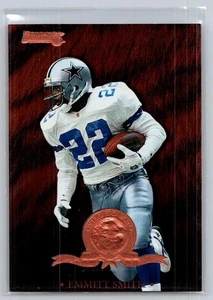 1996 Donruss #1 Emmitt Smith Will to Win #/5000 - Picture 1 of 2