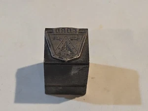 Early Ford Letterpress Ink Print Printer Block Stamp Car Automobile - Picture 1 of 3