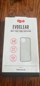Tech21 Evo Coque Transparente pour iPhone 13 Pro Protection Chute Auto-Nettoyage 12ft - Photo 1 sur 2