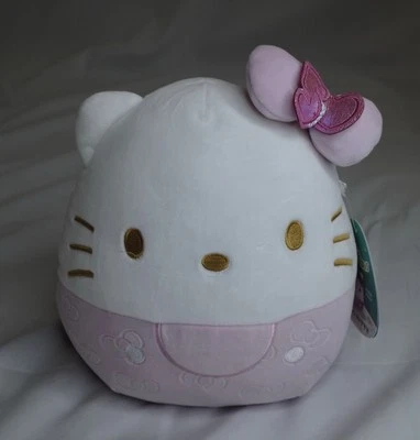 Squishmallows Hello Kitty 50th Anniversary Plush 8in New With Tags - Image 1 of 4