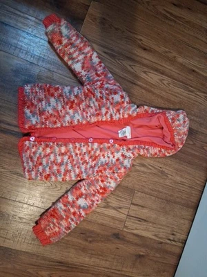 Sudadera con Capucha Wonder Kids Tejida Talla 5T Niñas Rosa Foto 1 de 4