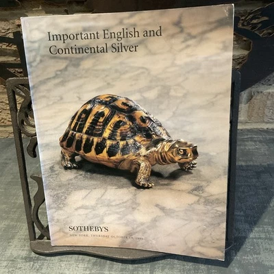 Sotheby’s New York Fine English And Continental Silver April 1994 PB - Image 1 of 4