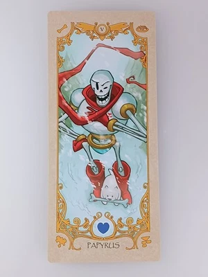 Papyrus Tarot Karte - UNDERTALE Tarot Kunstdrucke - aus Japan - Bild 1 von 4