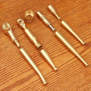 Pipa para fumar cigarrillos de tabaco de colección duradera 4 piezas pipas de cigarros regalo Enchase - Imagen 1 de 13