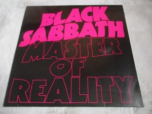 BLACK SABBATH MASTER OF REALITY VINYL NEL 6004 WEST GERMANY 1985 CASTLE NEMS - Picture 1 of 7