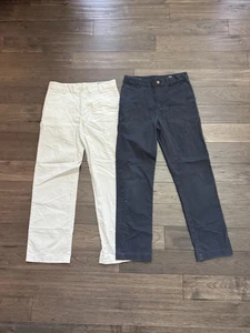 2 PAIRS Boys Vineyard Vines pants Size 14 - Picture 1 of 4