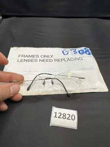 Silhouette M7395 Titanium Rimless Eyeglasses Made in Austria - Picture 1 of 5