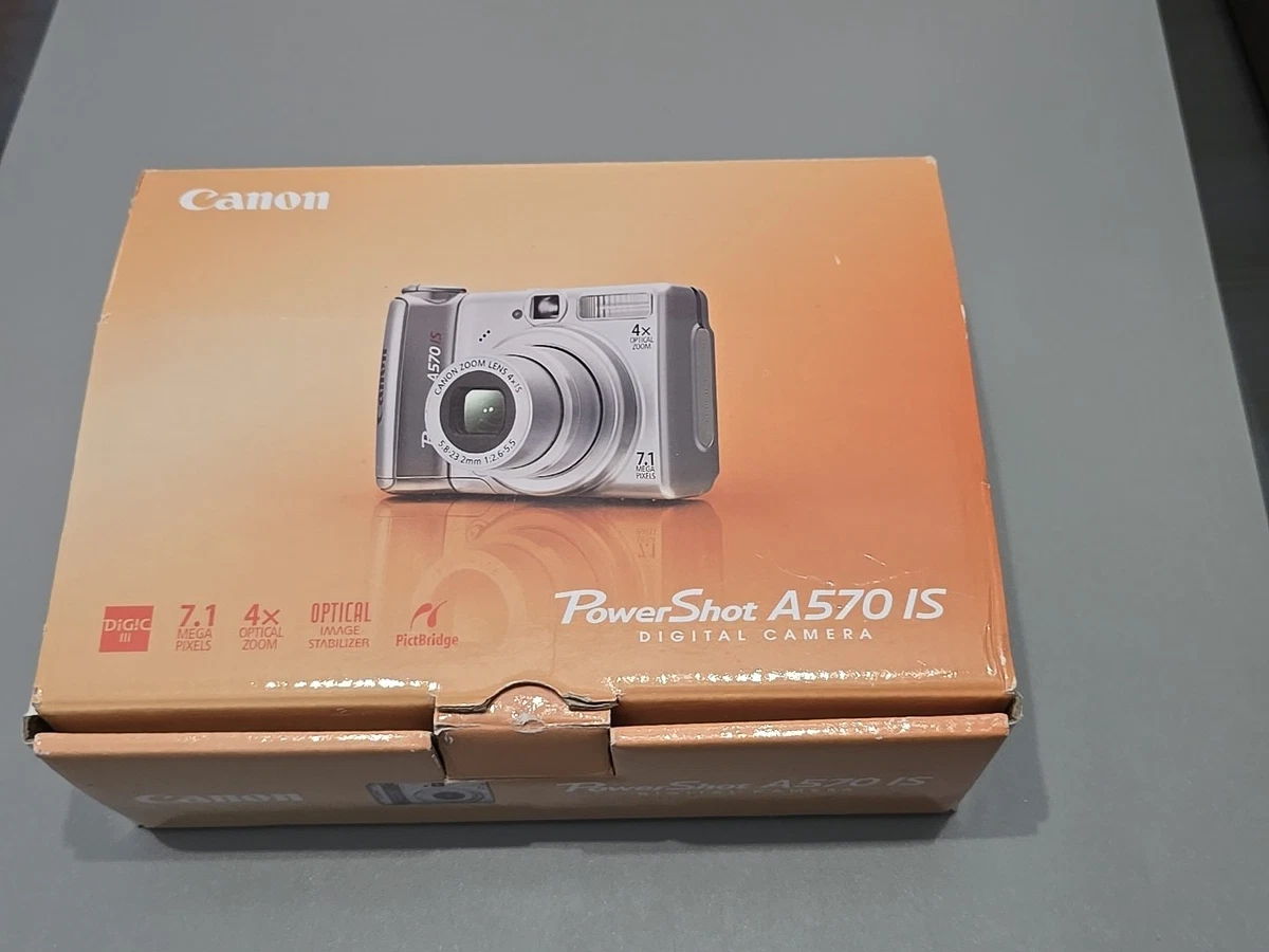 Canon PowerShot A570 IS Digital Cameras for Sale | Shop New & Used