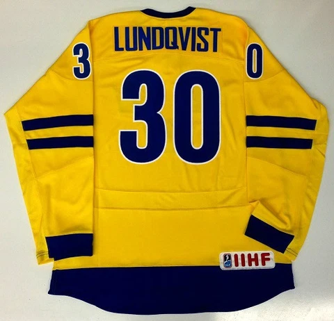 HENRIK LUNDQVIST TEAM SWEDEN NIKE OLYMPIC HOCKEY JERSEY NEW YORK RANGERS Cover