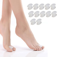 12PCS/6 Pairs Silicone Gel Toe Separator Toes Spacer Orthotics Pain Relief