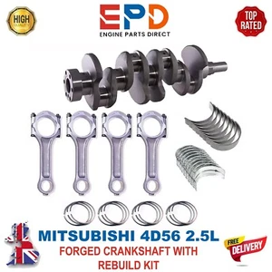 MITSUBISHI 4D56 2.5 DIESEL 16V FORGED CRANKSHAFT WITH REBUILD KIT L200 TRITON KJ - Picture 1 of 9