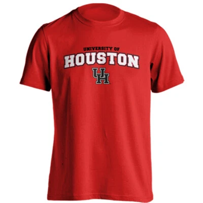 University of Houston Cougars Arched Text and Logo Short Sleeve T-Shirt - Image 1 of 4
