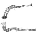 Front Pipe & Fitting Kit BM Cats for Vauxhall Astra C20NE 2.0 Mar 1992-Mar 1998