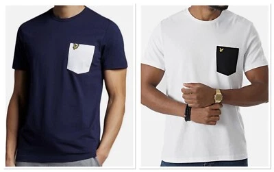 LYLE & SCOTT LYLE AND SCOTT BRAND NEW WITH POCKET SHORT SLEEVE T-SHIRT