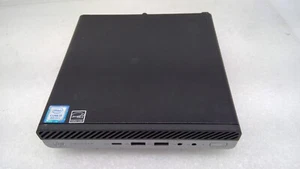 HP ProDesk 600 G4 Mini Desktop i5-8600T@2.3GHz 16GB RAM 256GB SSD WIFI No OS - Afbeelding 1 van 4