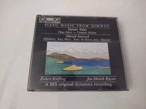 1992 PIANO MUSIC FROM NORWAY FARTEIN VALEN & HARALD SAEVERUD DOUBLE CD 173/174 - Imagen 1 de 4