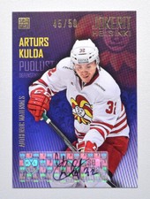 2016-17 Sereal KHL Jokerit Helsinki Autograph #JOK-AUT-008 Arturs Kulda 45/50