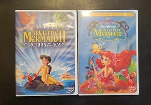 Disney DVDs The Little Mermaid 1 & 2 - Picture 1 of 1