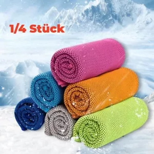 1/4x Toalla de refrigeración Cooling Towel Toalla deportiva refrescante Fitness enfriamiento verano - Imagen 1 de 24