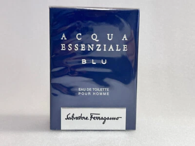 Salvatore Ferragamo ACQUA ESSENZIALE BLU Pour Homme 3,4 OZ eau de toilette spray Foto 1 de 4