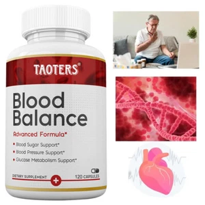 Cápsulas de apoyo para la presión arterial y azúcar en sangre fórmula avanzada Blood Balance - Imagen 1 de 11
