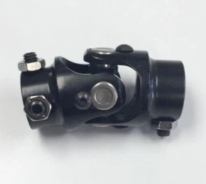 Forged Steel Black Universal Single Steering U-Joint 3/4" DD x 5/8-36 Spline - Picture 1 of 1