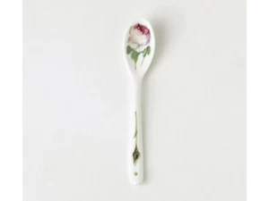 Roy Kirkham Redoute Roses Rosen Porzellan Teelöffel Zuckerlöffel - Picture 1 of 1