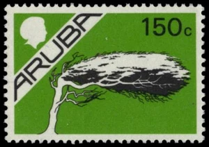 ARUBA 15 (Mi11) - Cultural Heritage 'Watapana Tree' (pb18658) - Picture 1 of 1
