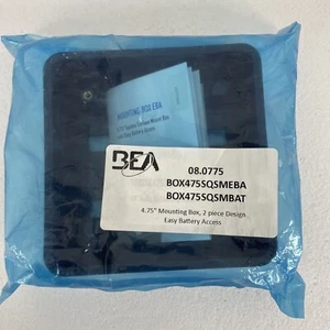BEA 4.75" Inch Mounting Box, 2 Piece Design, 08.0775, 4755SQSMEBA, 475SQSMBAT - Picture 1 of 6