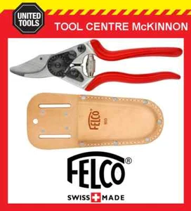 FELCO 6 COMPACT SWISS MADE PRUNING SHEAR / SECATEURS + LEATHER HOLSTER - Picture 1 of 6