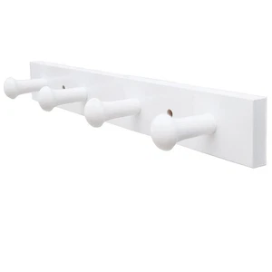 Perchero de madera con clavija para habitación infantil - Ganchos montados en la pared para abrigos, chaquetas,... - Imagen 1 de 4