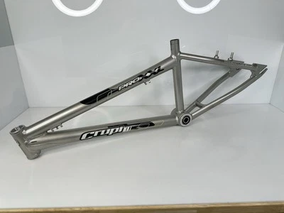 Vintage 2002 Crupi Pro XXL BMX Racing Frame 20” Silver USA HTF - Image 1 of 4