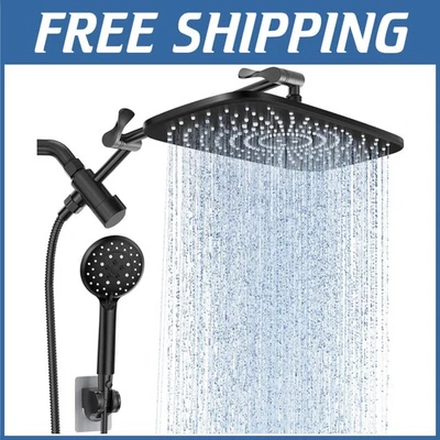 Luxury Rainfall Shower Head with Extension Arm - Image 1 of 4
